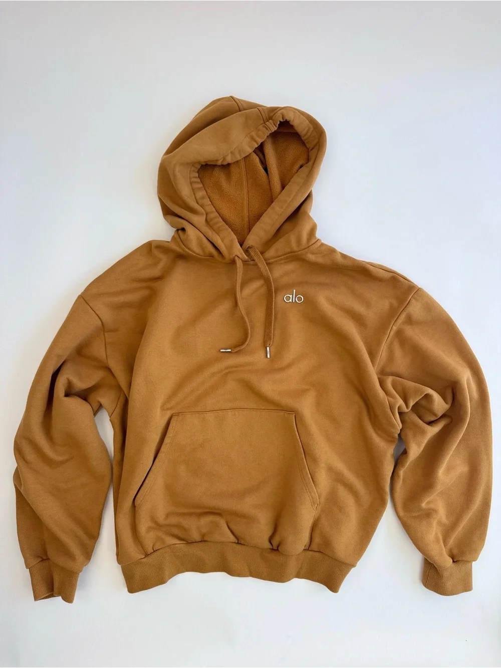ALO Yoga Unisex Accolade Hoodie In Toffee sz M